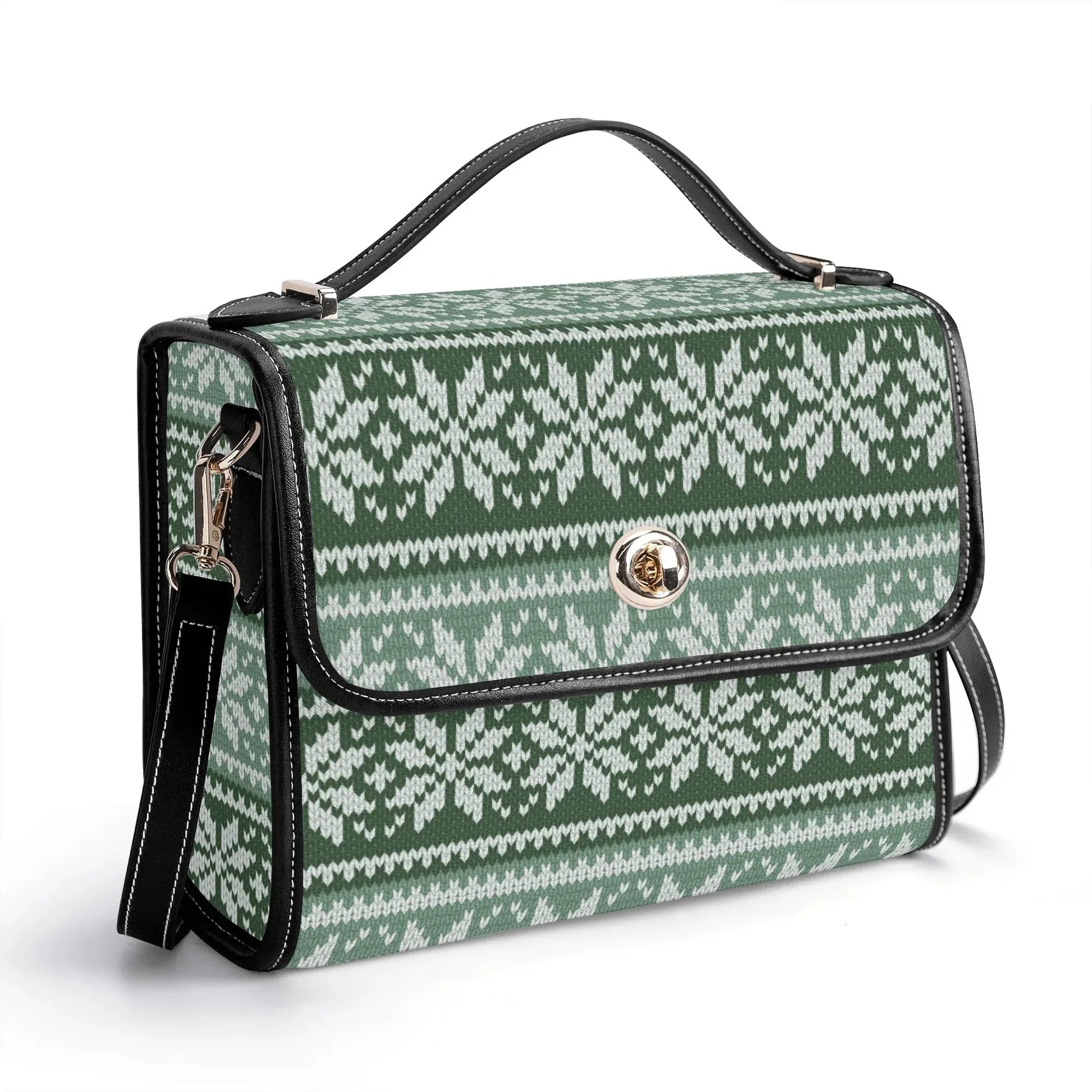 grune-schneeflocke-satchel-bag-umhangetasche-umhangetasche-jlr-design-2 - JLR Design