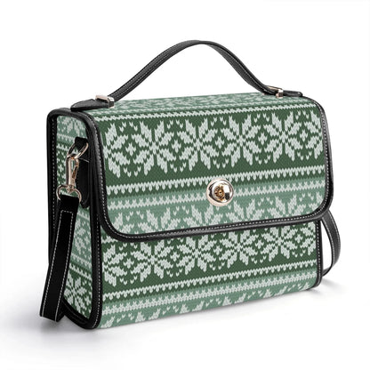 grune-schneeflocke-satchel-bag-umhangetasche-umhangetasche-jlr-design-2 - JLR Design