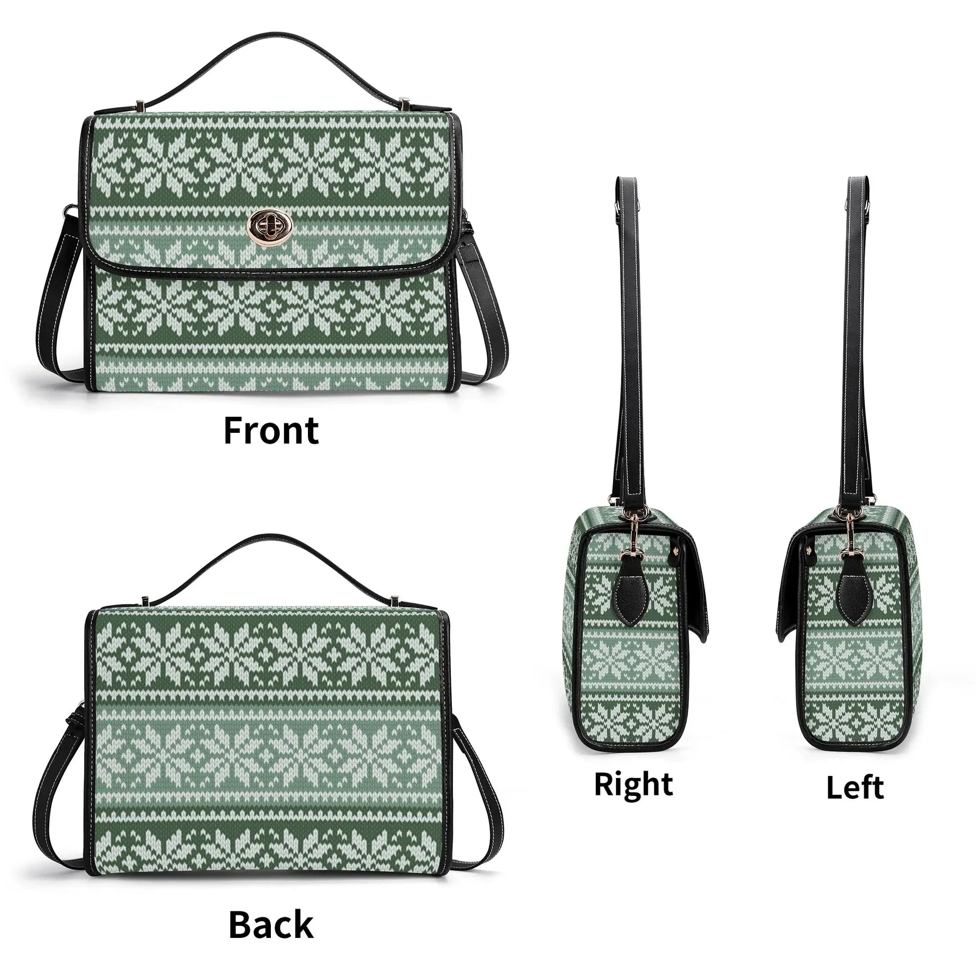 grune-schneeflocke-satchel-bag-umhangetasche-umhangetasche-jlr-design-9 - JLR Design