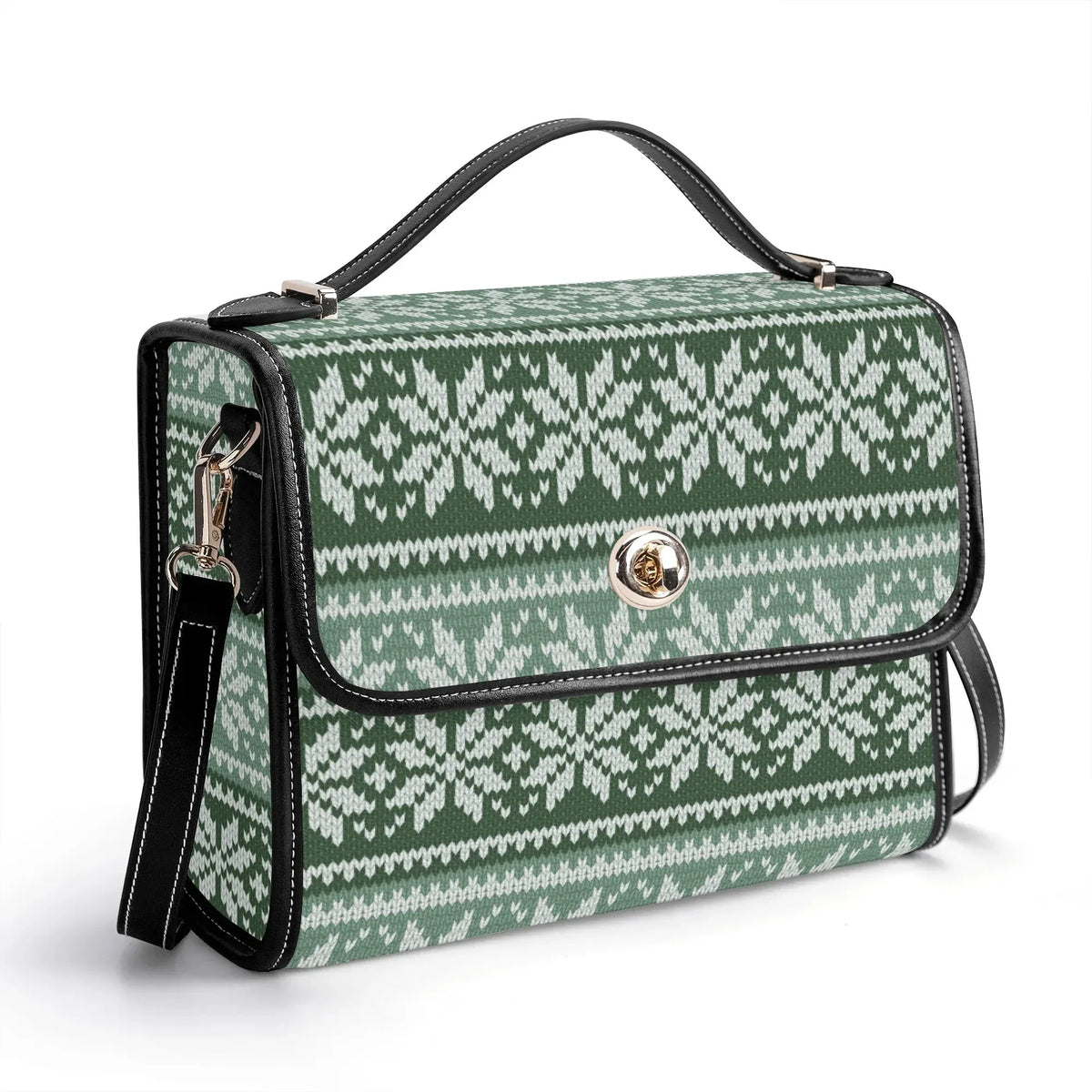 grune-schneeflocke-satchel-bag-umhangetasche-umhangetasche-jlr-design-jlr-design-de-2 - JLR Design