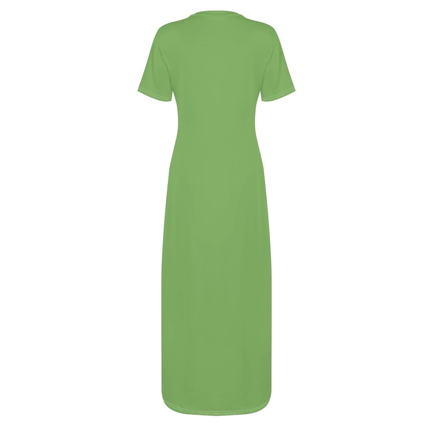 grunes-short-sleeve-long-dress-long-dress-jlr-design-4 - JLR Design