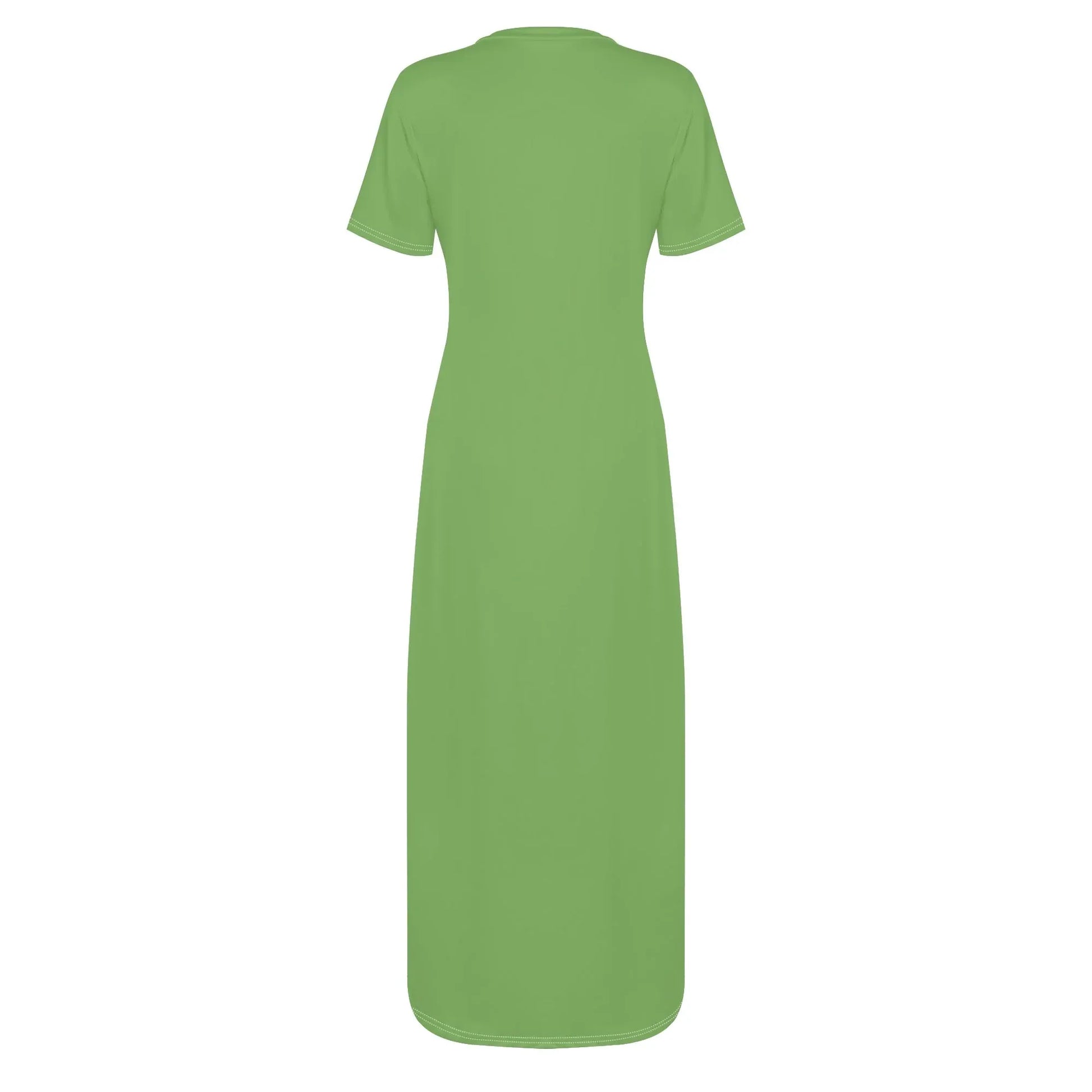 grunes-short-sleeve-long-dress-long-dress-jlr-design-4 - JLR Design