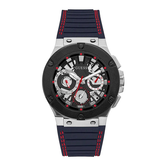 guess-circuit-herrenuhr-edelstahl-and-silikon-markenuhren-jlr-design-1 - JLR Design