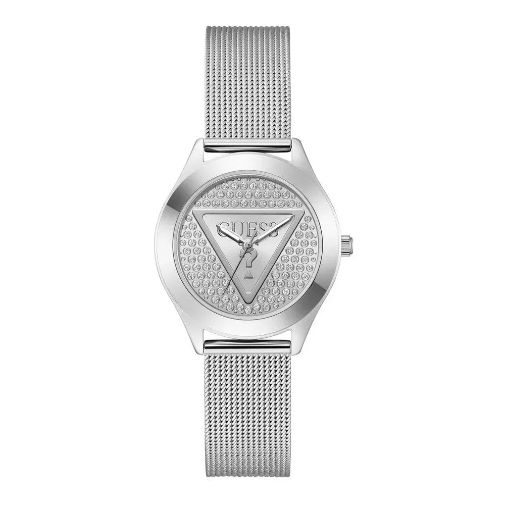 guess-damenuhr-glitz-plaque-gw0835l1-silber-and-glitzer-markenuhren-jlr-design-1 - JLR Design