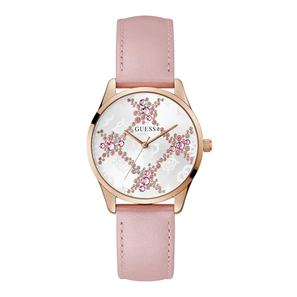 guess-damenuhr-luster-gw0837l2-rosegold-and-pink-markenuhren-jlr-design-1 - JLR Design