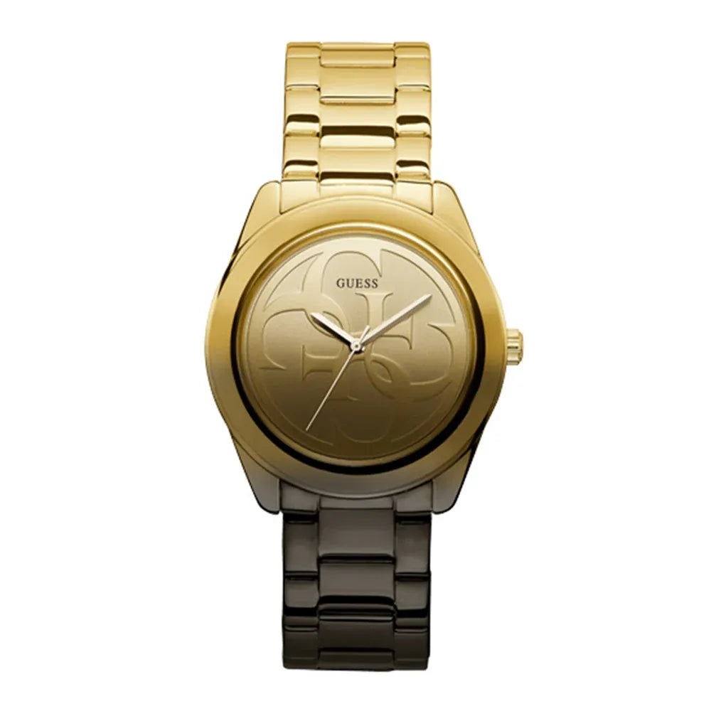 guess-g-twist-damenuhr-or-gold-and-grau-or-edelstahl-markenuhren-jlr-design-1 - JLR Design