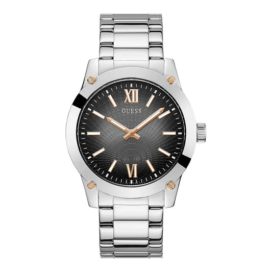 guess-herrenuhr-crescent-gw0574g1-silber-or-edelstahl-markenuhren-jlr-design-1 - JLR Design
