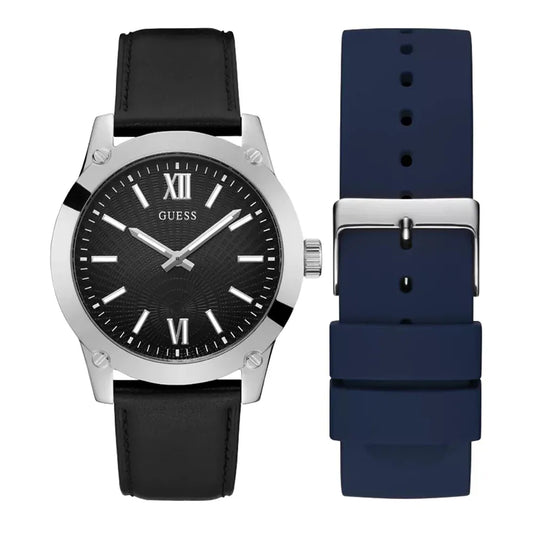 guess-herrenuhr-crescent-set-gw0630g1-or-leder-and-silikon-markenuhren-jlr-design-1 - JLR Design