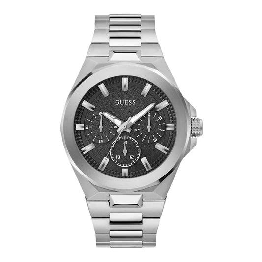 guess-herrenuhr-gw0798g1-edelstahl-and-schwarzes-zifferblatt-markenuhren-jlr-design-1 - JLR Design