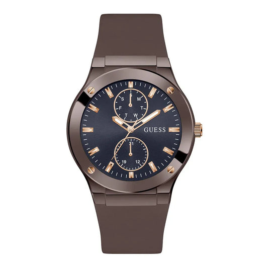 guess-herrenuhr-jet-gw0491g2-blaues-zifferblatt-and-braun-markenuhren-jlr-design-1 - JLR Design