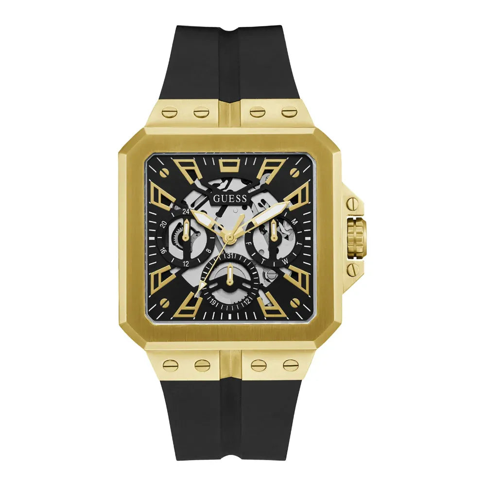 guess-herrenuhr-leo-gw0637g2-gold-and-schwarz-markenuhren-jlr-design-1 - JLR Design