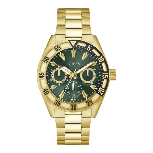guess-herrenuhr-letterman-gw0904g2-gold-and-grun-markenuhren-jlr-design-1 - JLR Design