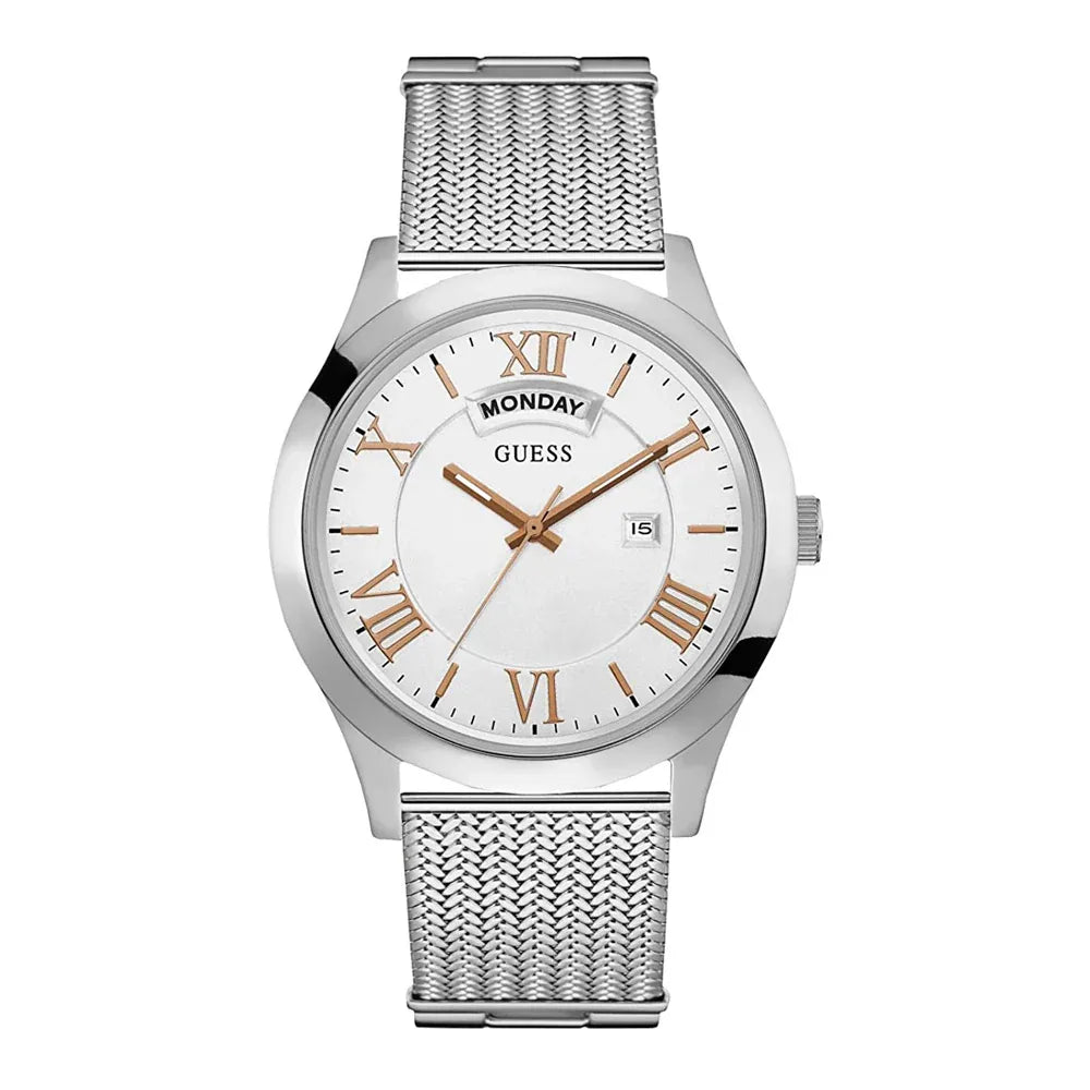 guess-herrenuhr-metropolitan-w0923g1-or-edelstahl-and-silber-markenuhren-jlr-design-1 - JLR Design