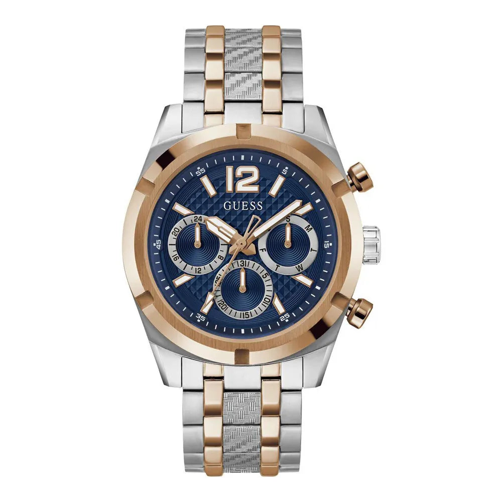 guess-herrenuhr-resistance-gw0714g3-blaues-zifferblatt-markenuhren-jlr-design-1 - JLR Design