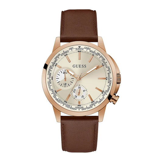 guess-herrenuhr-spec-gw0540g4-rosegold-and-leder-markenuhren-jlr-design-1 - JLR Design