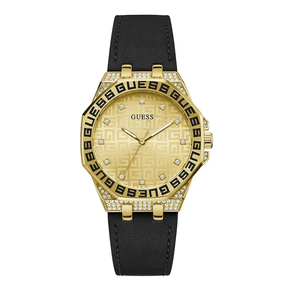 guess-insignia-damenuhr-gold-mit-steinbesatz-markenuhren-jlr-design-1 - JLR Design