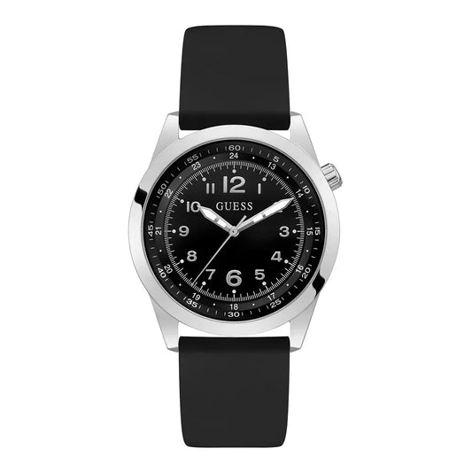 guess-max-gw0494g1-herrenuhr-mit-edelstahl-and-silikon-markenuhren-jlr-design-1 - JLR Design