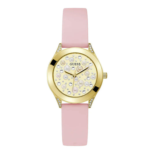 guess-pearl-damenuhr-goldfarben-and-pink-markenuhren-jlr-design-1 - JLR Design