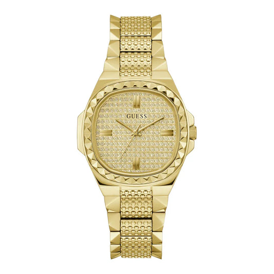 guess-rebellious-damenuhr-goldene-eleganz-markenuhren-jlr-design-1 - JLR Design