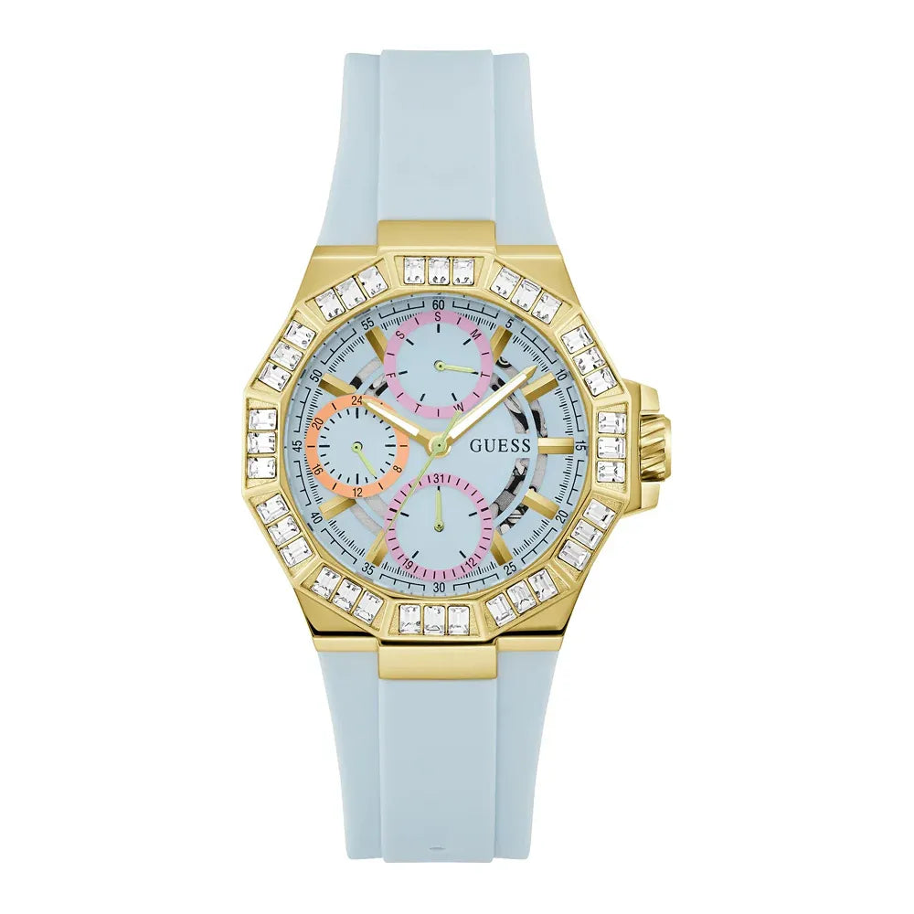 guess-selene-gw0695l1-blaue-damenuhr-mit-gold-markenuhren-jlr-design-1 - JLR Design