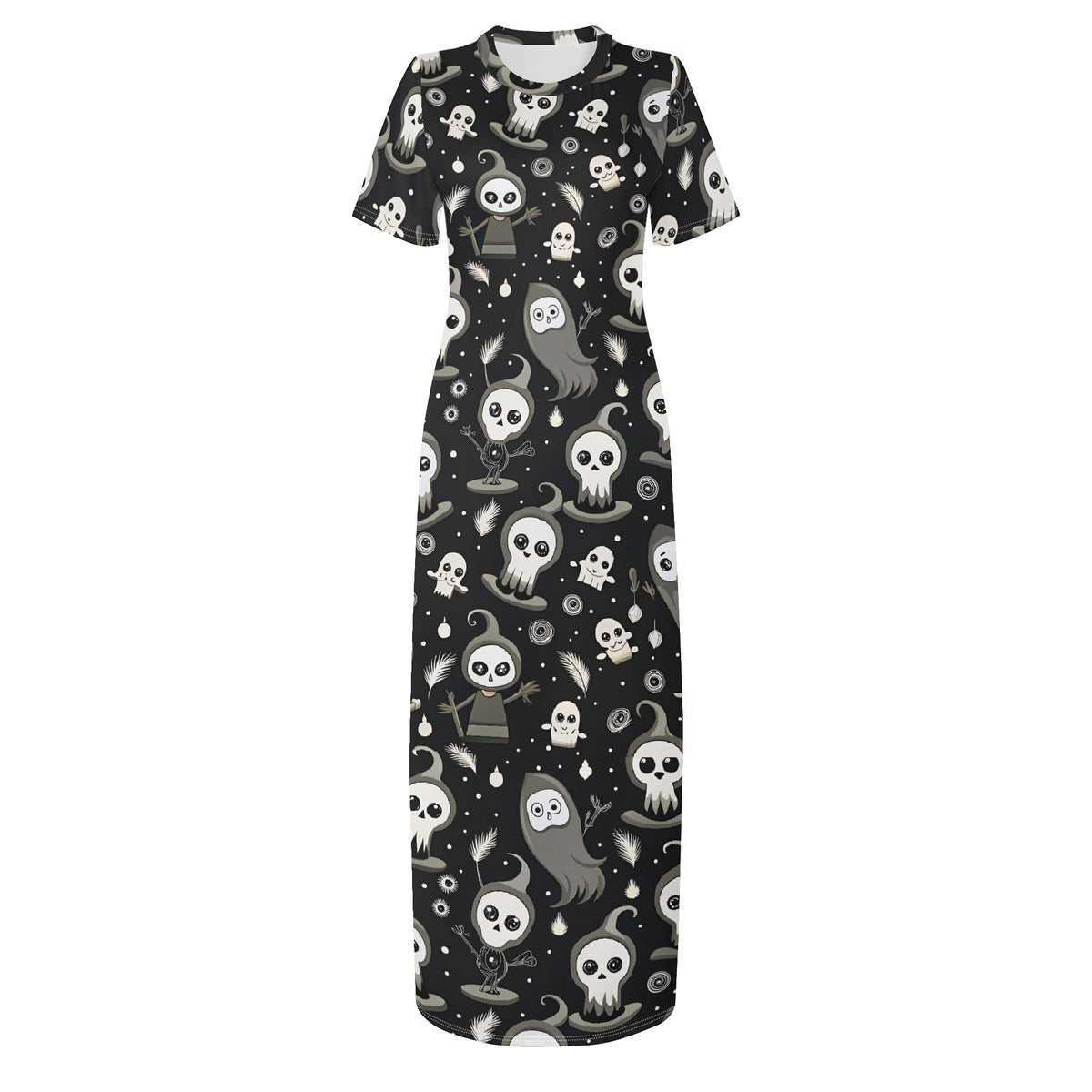 halloween-v1-bodycon-maxi-dress-long-dress-jlr-design-jlr-design-de-3 - JLR Design