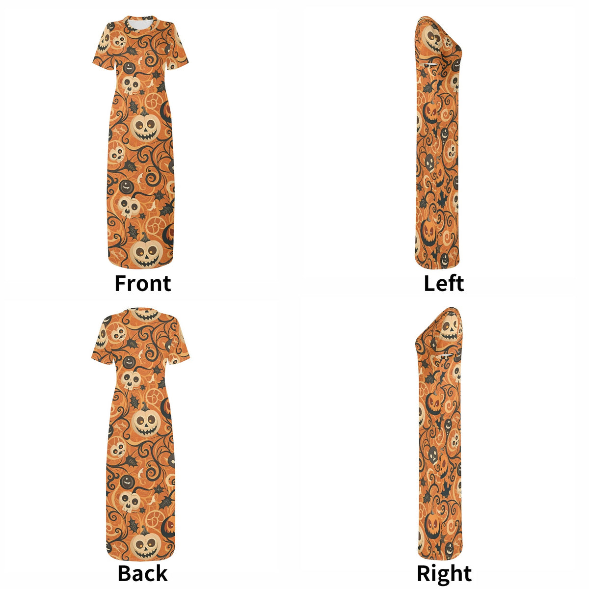 halloween-v4-bodycon-maxi-dress-long-dress-jlr-design-jlr-design-de-7 - JLR Design