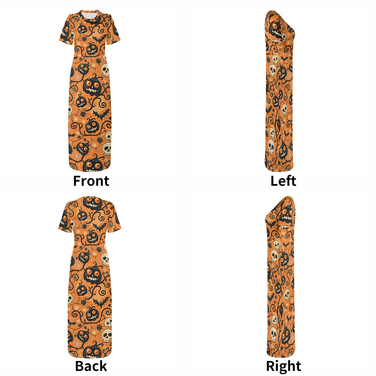 halloween-v6-bodycon-maxi-dress-long-dress-jlr-design-jlr-design-de-7 - JLR Design