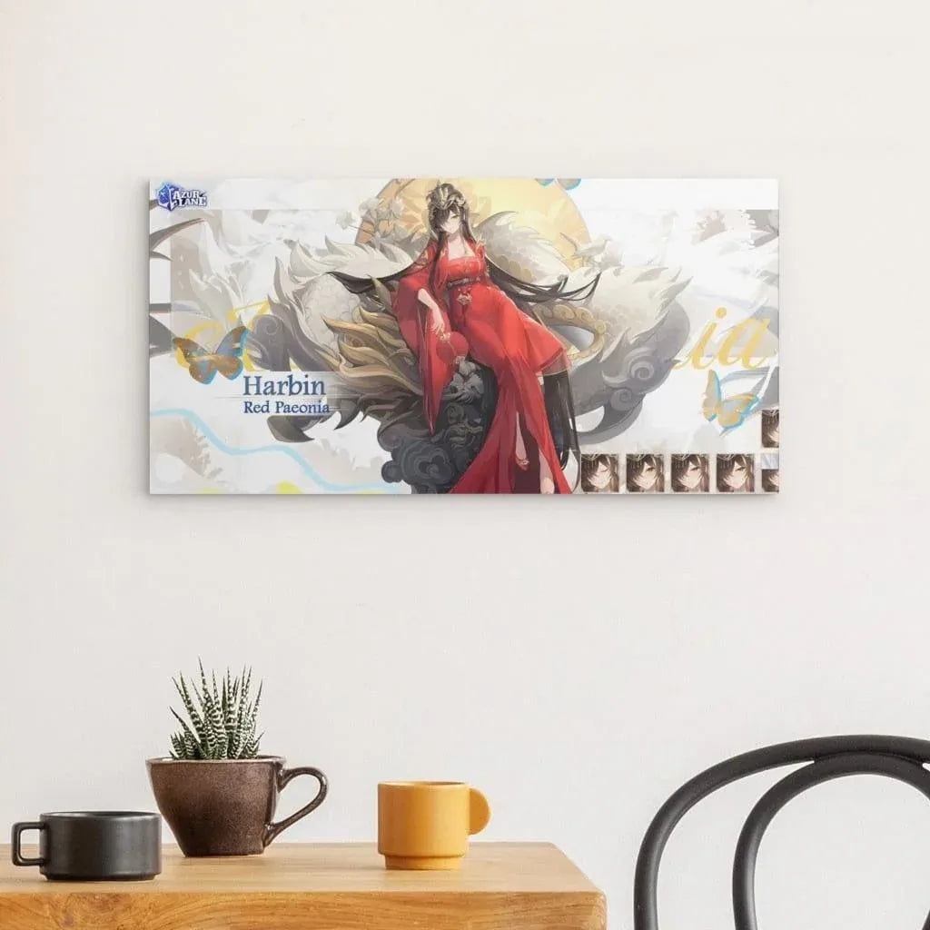 harbin-red-paeonia-azur-lane-poster-poster-jlr-design-2 - JLR Design