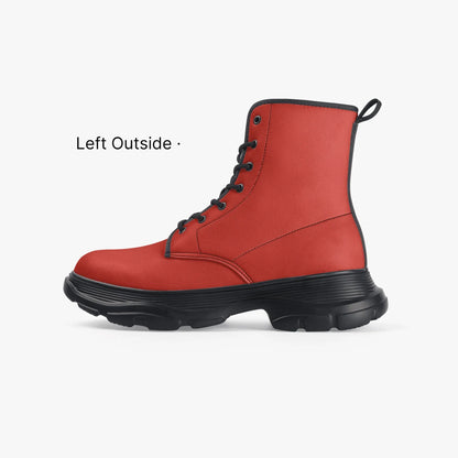 harley-davidson-red-leather-chunky-boots-boots-jlr-design-2 - JLR Design