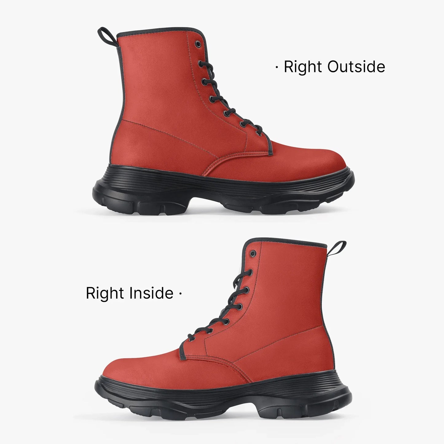 harley-davidson-red-leather-chunky-boots-boots-jlr-design-4 - JLR Design