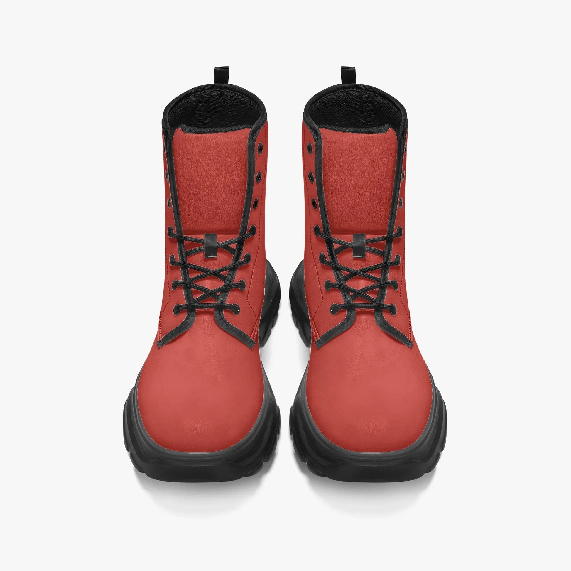 harley-davidson-red-leather-chunky-boots-boots-jlr-design-5 - JLR Design