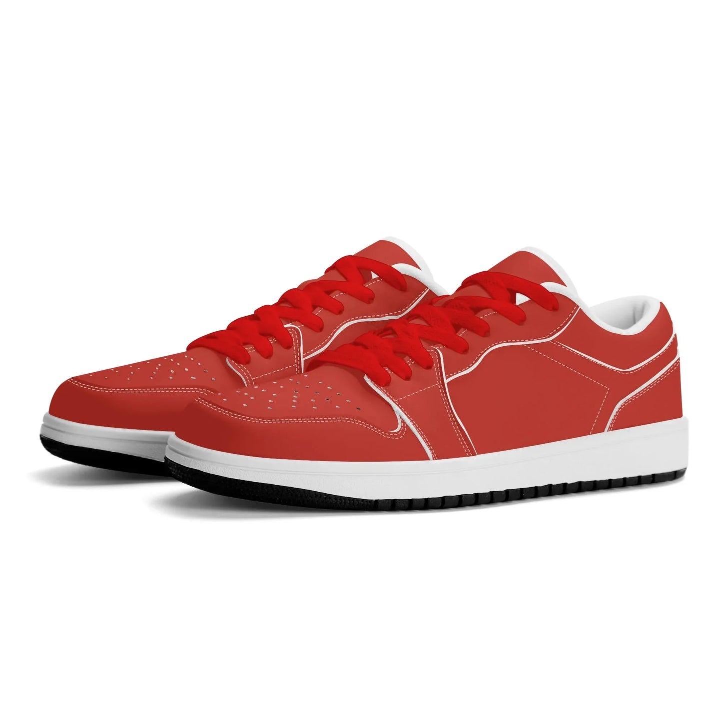 harley-davidson-red-low-top-leder-sneaker-fur-herren-sneaker-jlr-design-1 - JLR Design