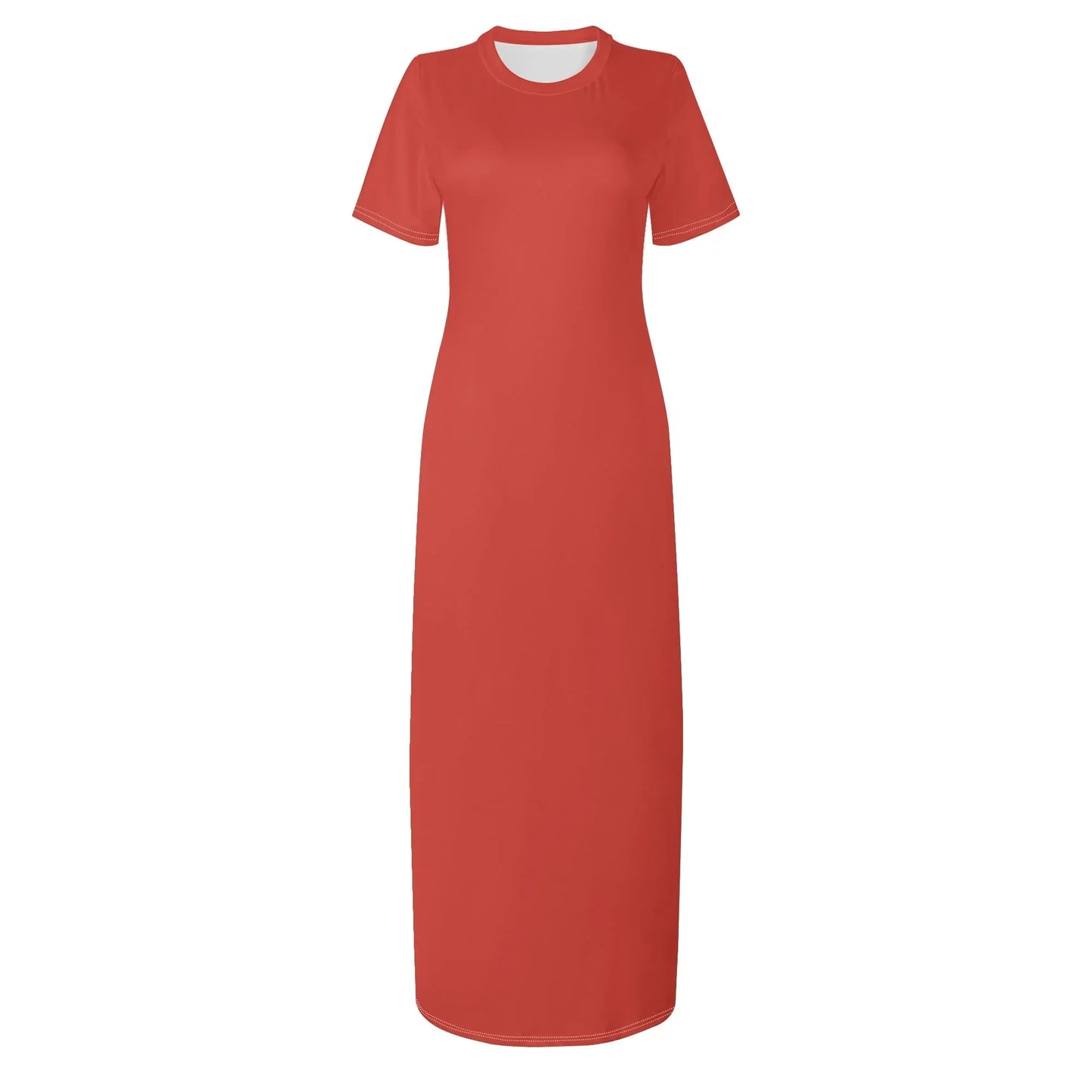 harley-davidson-red-short-sleeve-long-dress-long-dress-jlr-design-3 - JLR Design