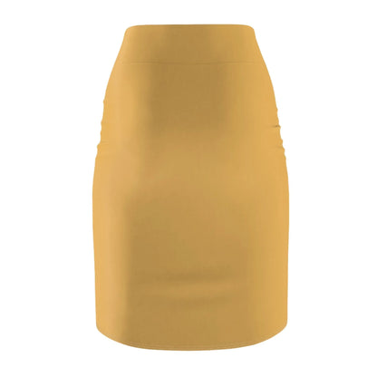 harvest-gold-bleistiftrock-fur-damen-eleganter-mid-waist-rock-mit-stretch-komfort-bleistiftrock-jlr-design-2 - JLR Design