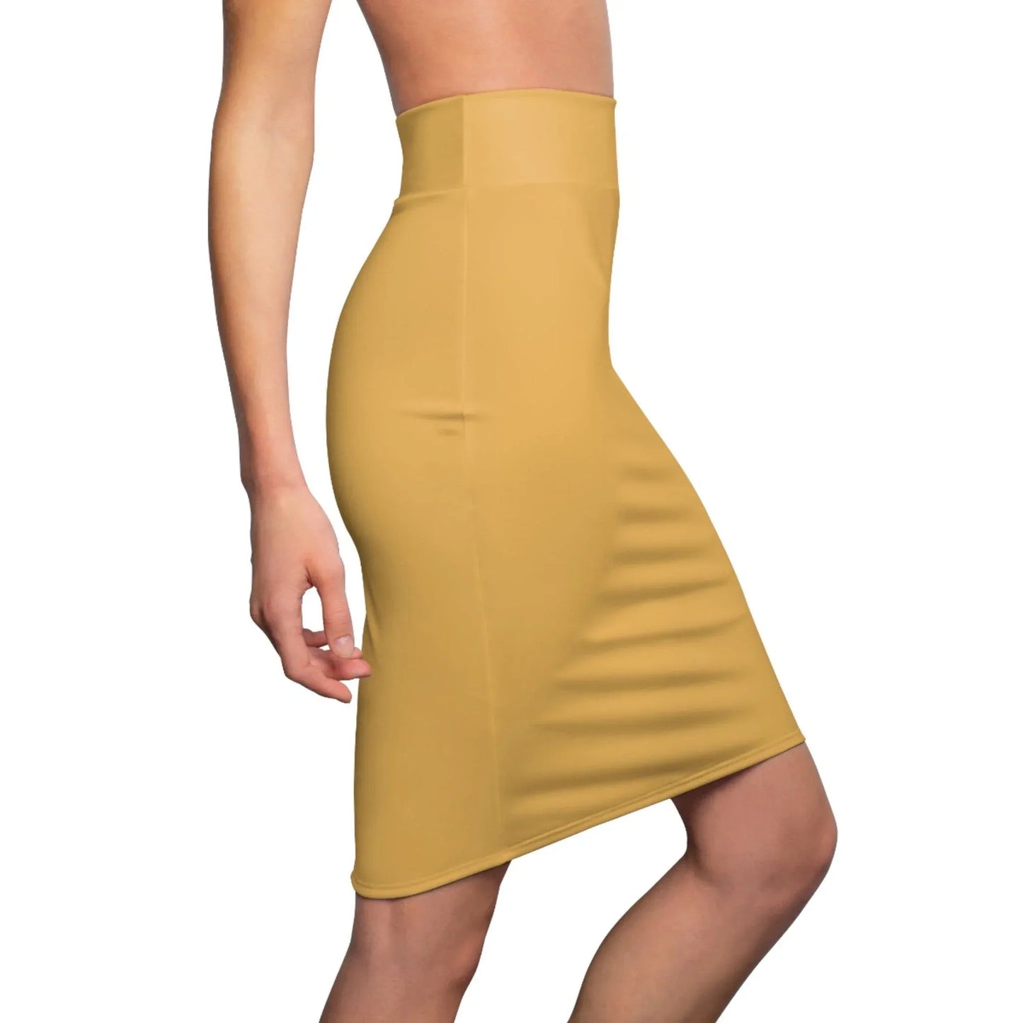 harvest-gold-bleistiftrock-fur-damen-eleganter-mid-waist-rock-mit-stretch-komfort-bleistiftrock-jlr-design-6 - JLR Design