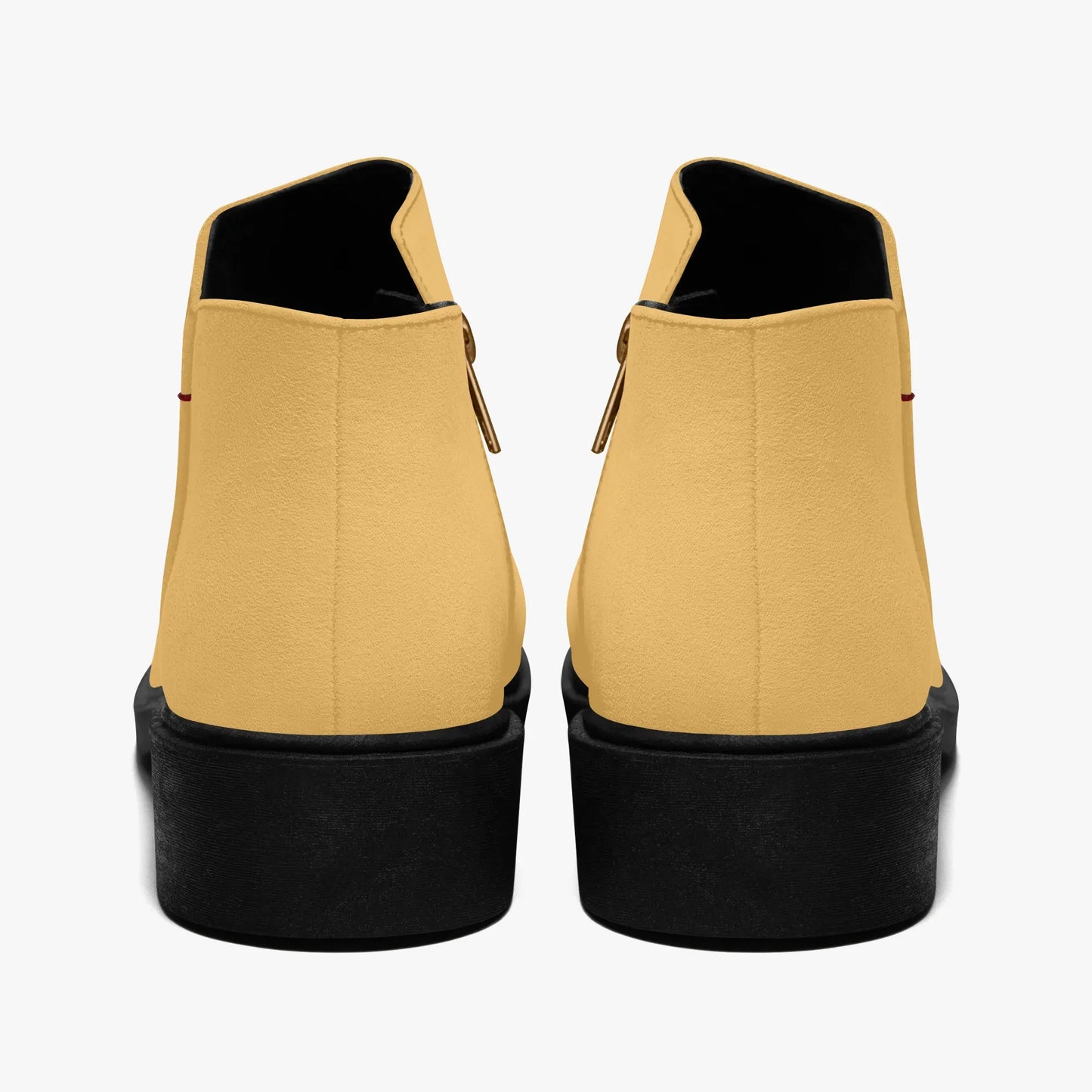 harvest-gold-elegante-reissverschluss-stiefeletten-stiefeletten-jlr-design-2 - JLR Design