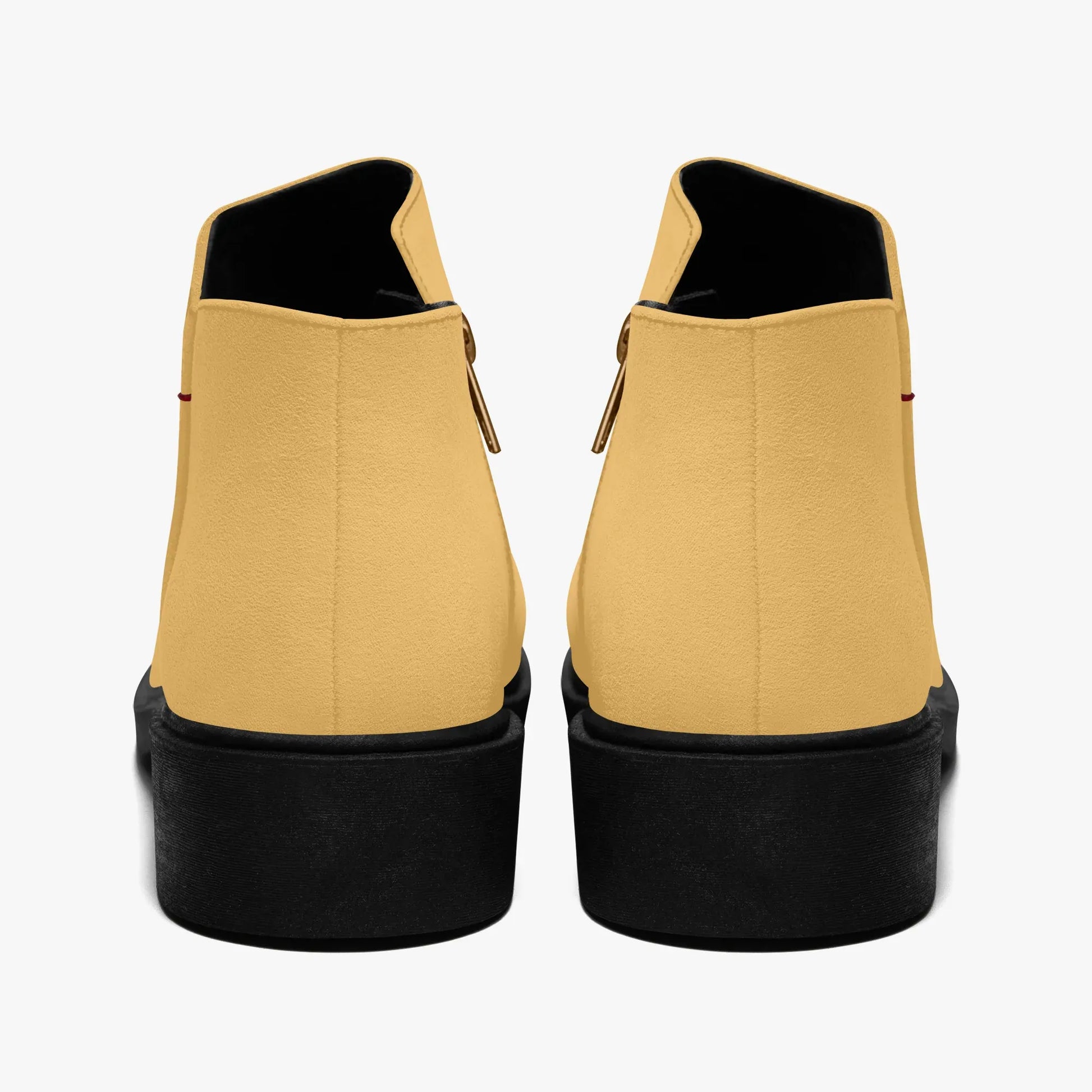 harvest-gold-elegante-reissverschluss-stiefeletten-stiefeletten-jlr-design-2 - JLR Design