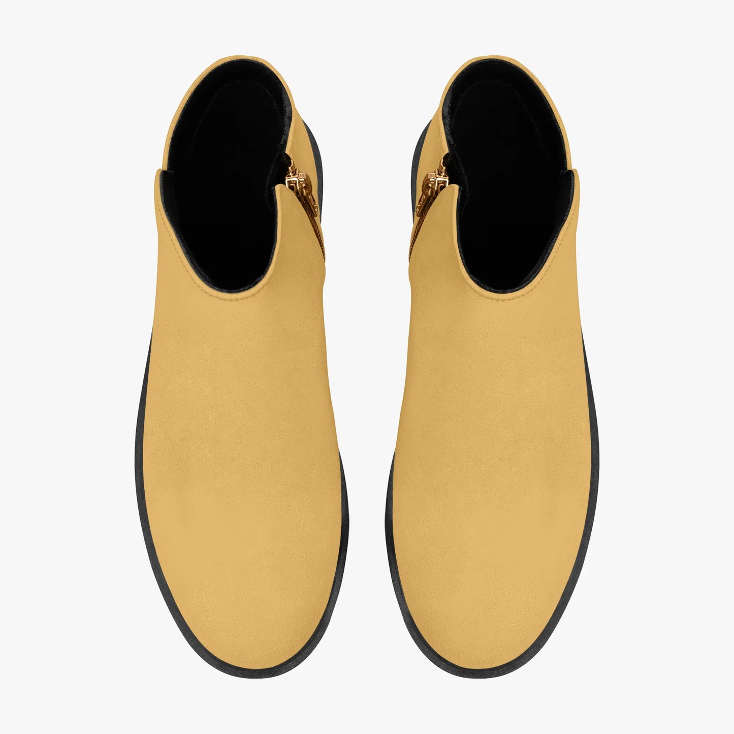 harvest-gold-elegante-reissverschluss-stiefeletten-stiefeletten-jlr-design-7 - JLR Design
