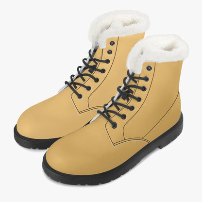 harvest-gold-faux-fur-leder-boots-boots-jlr-design-2 - JLR Design