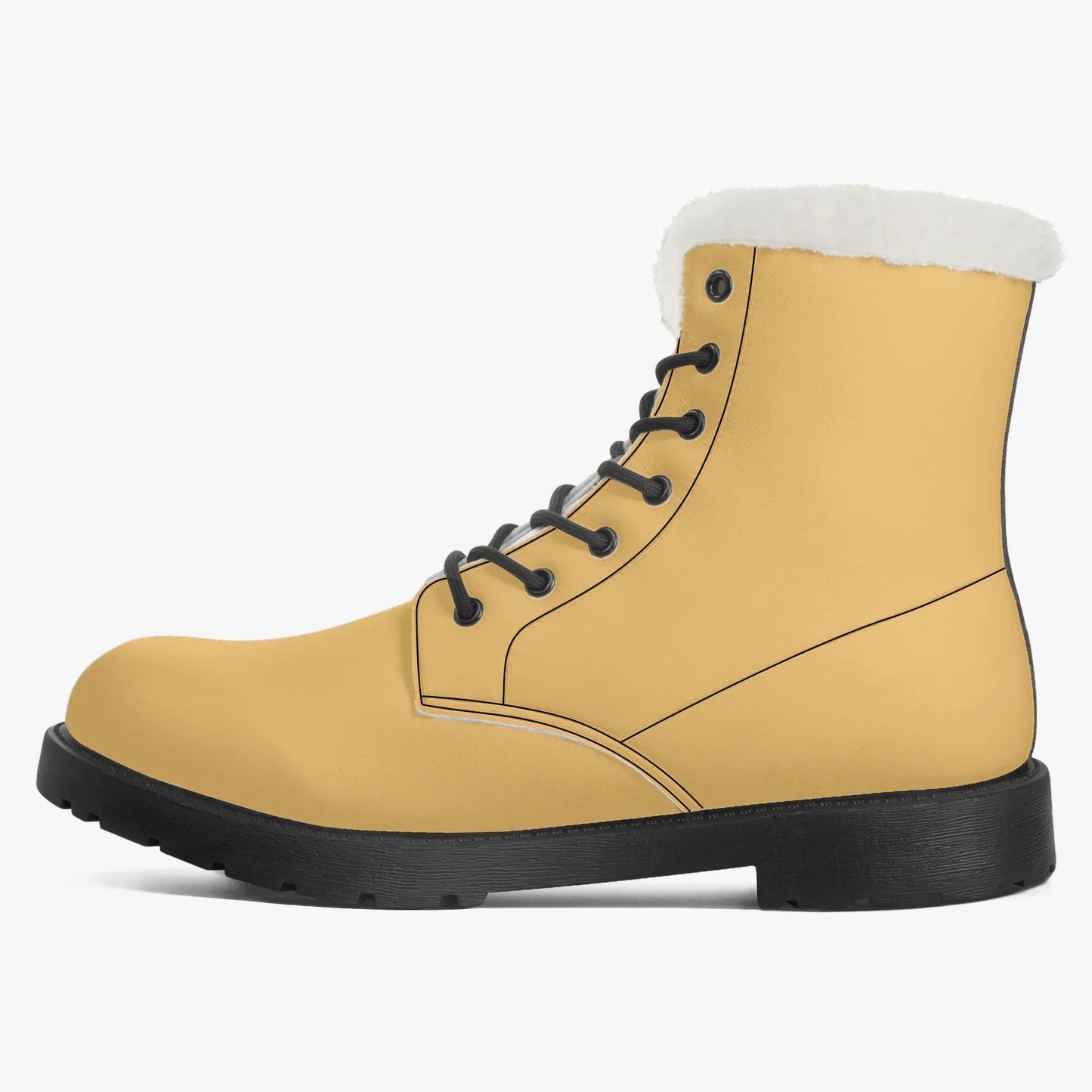 harvest-gold-faux-fur-leder-boots-boots-jlr-design-4 - JLR Design