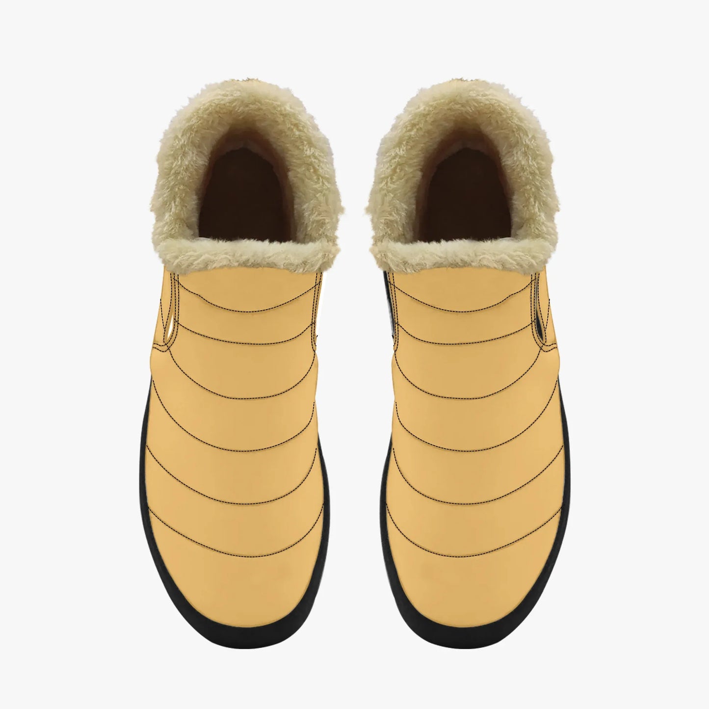 harvest-gold-faux-fur-slipper-slipper-jlr-design-5 - JLR Design