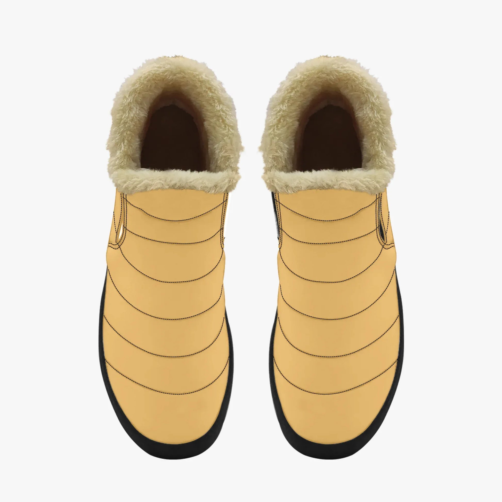 harvest-gold-faux-fur-slipper-slipper-jlr-design-5 - JLR Design