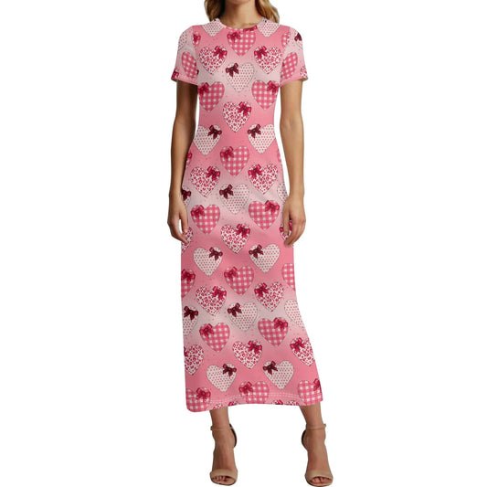 hearts-short-sleeve-long-dress-long-dress-jlr-design-1 - JLR Design