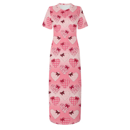hearts-short-sleeve-long-dress-long-dress-jlr-design-3 - JLR Design