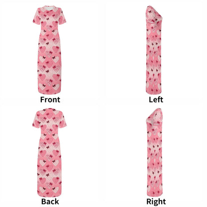 hearts-short-sleeve-long-dress-long-dress-jlr-design-7 - JLR Design