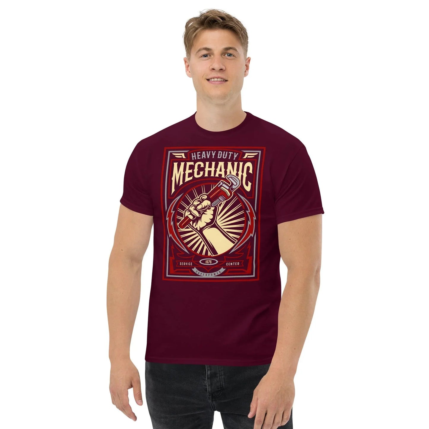 heavy-duty-mechanic-herren-t-shirt-t-shirt-jlr-design-2 - JLR Design