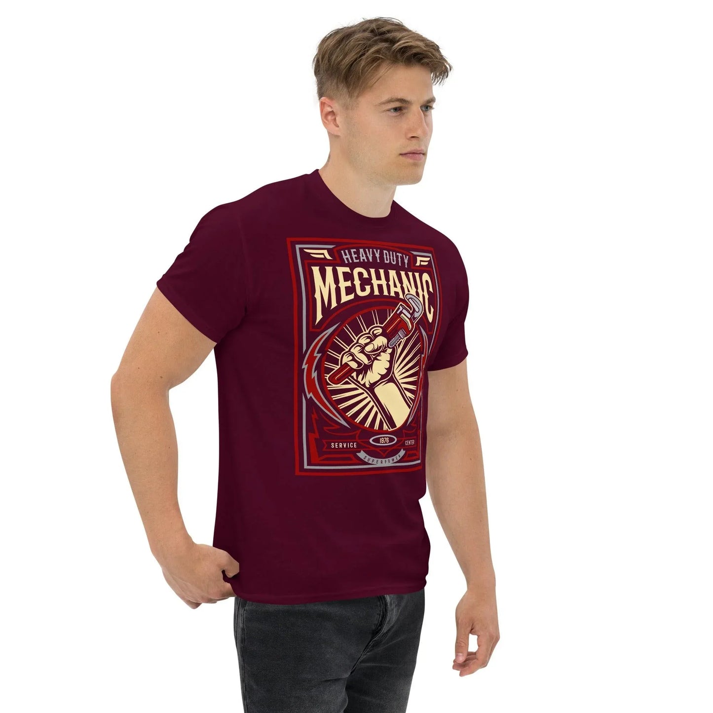 heavy-duty-mechanic-herren-t-shirt-t-shirt-jlr-design-4 - JLR Design