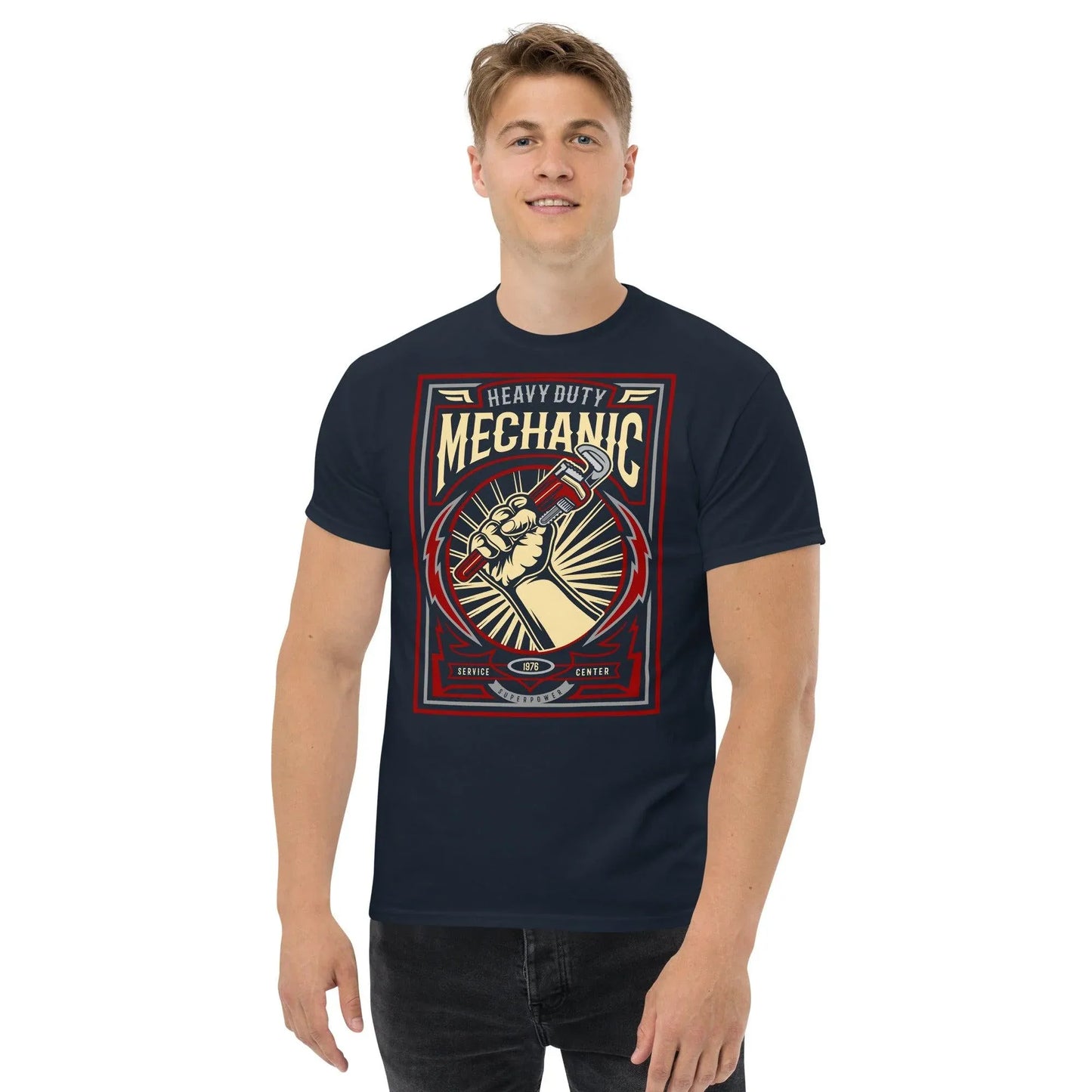 heavy-duty-mechanic-herren-t-shirt-t-shirt-jlr-design-8 - JLR Design