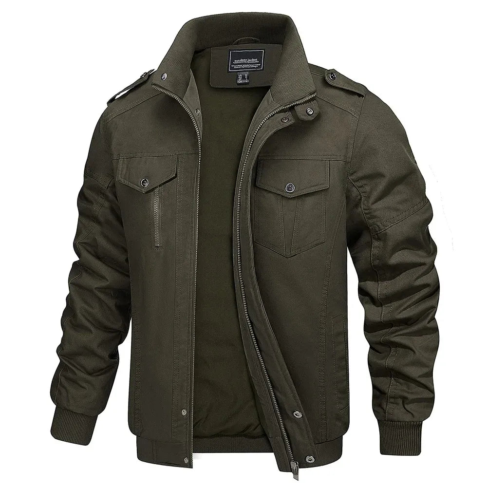herren-bomberjacke-aus-baumwolle-leichte-ubergangsjacke-im-safari-stil-mit-cargo-taschen-bomberjacke-jlr-design-11 - JLR Design