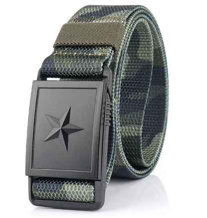 herren-canvas-gurtel-mit-magnetverschluss-robuster-stoffgurtel-mit-stern-design-gurtel-jlr-design-5 - JLR Design